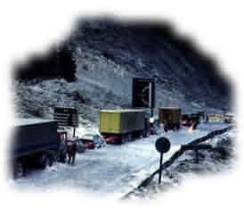 A long night in prospect on the A9